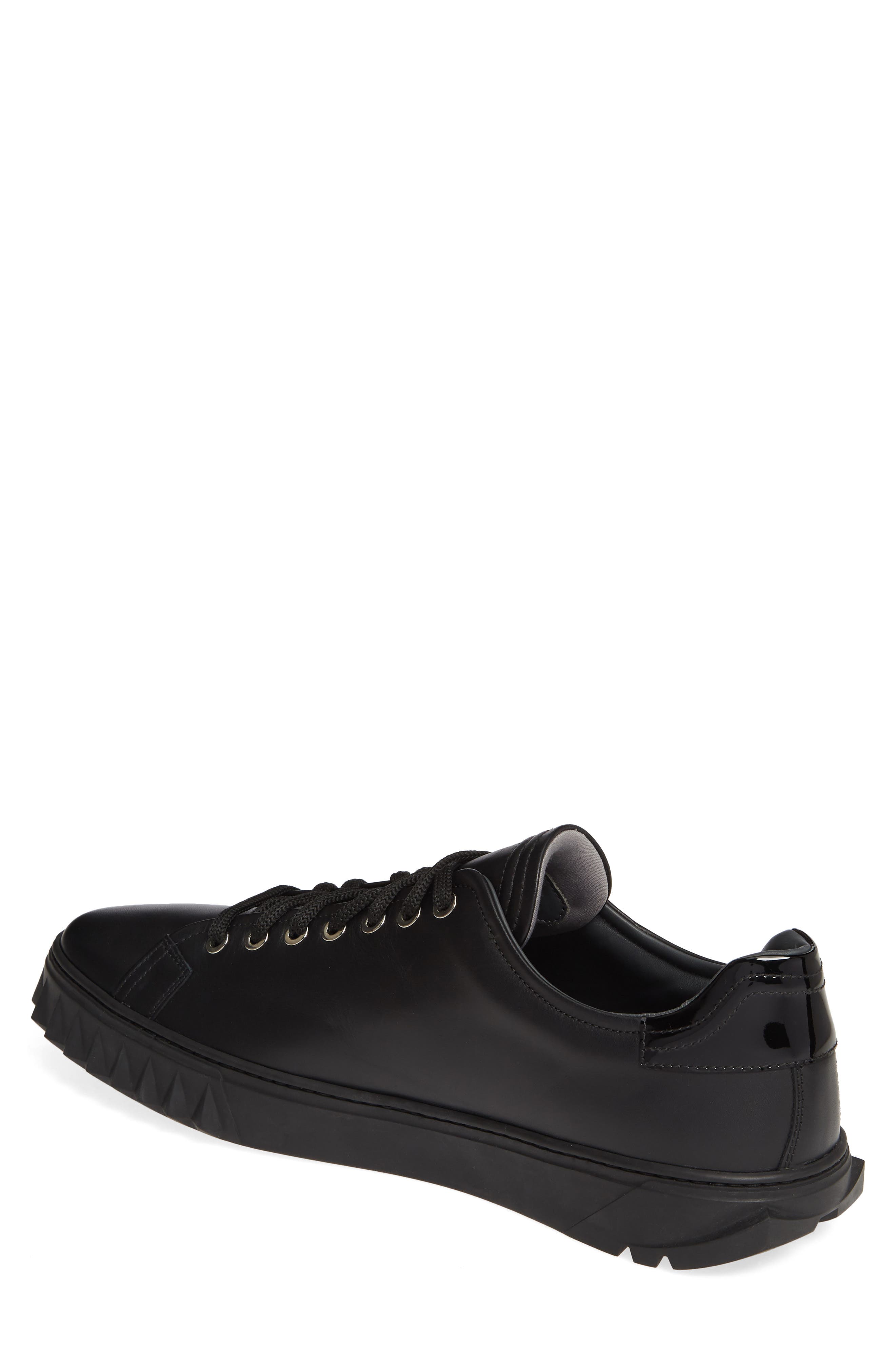 Salvatore Ferragamo Cube Sneaker, Alternate, color, NERO/BLACK