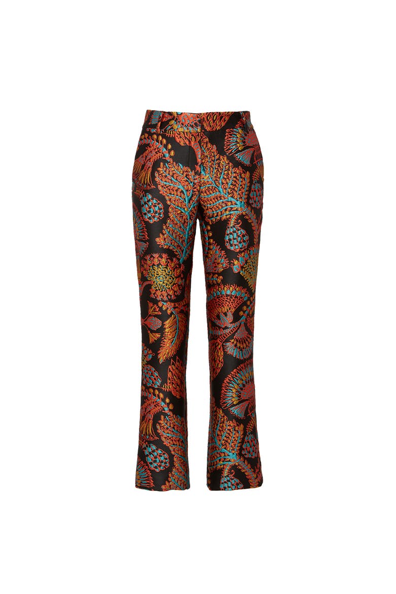 24/7 Pants Jacquard Sicomore Black, Alternate, color, Jacquard Sicomore Black