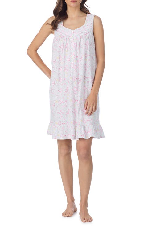 Cotton Short Nightgown