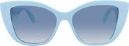 McQueen 54mm Cat Eye Sunglasses