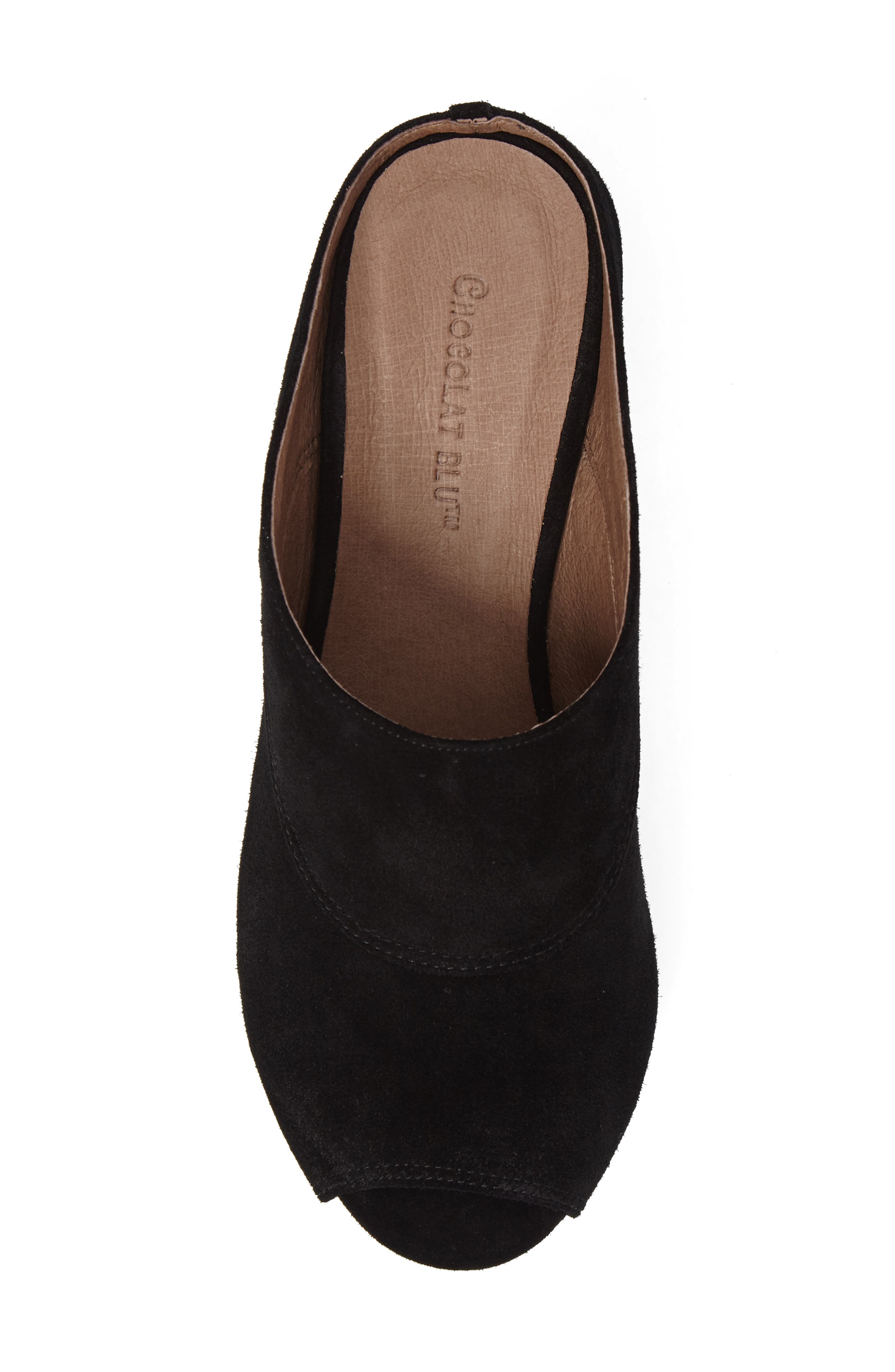 Chocolat Blu Wind Platform Wedge Mule, Alternate, color, 