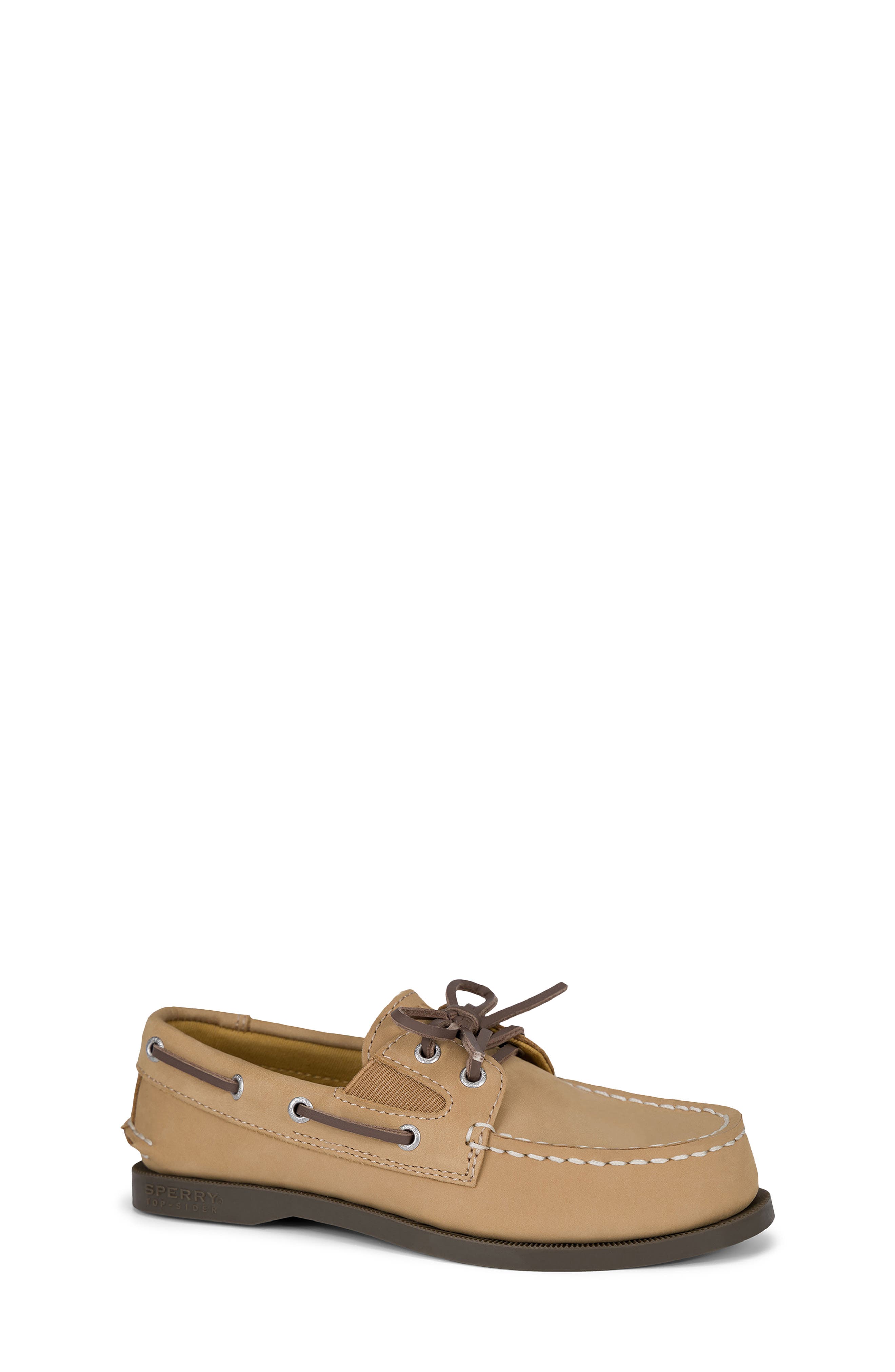 Kids' Authentic Original Boat Shoe, Main, color, SAHARA TAN