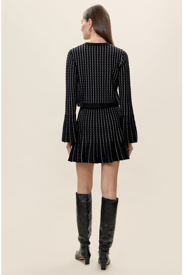 Dorothy Sweater Skirt, Alternate, color, Black