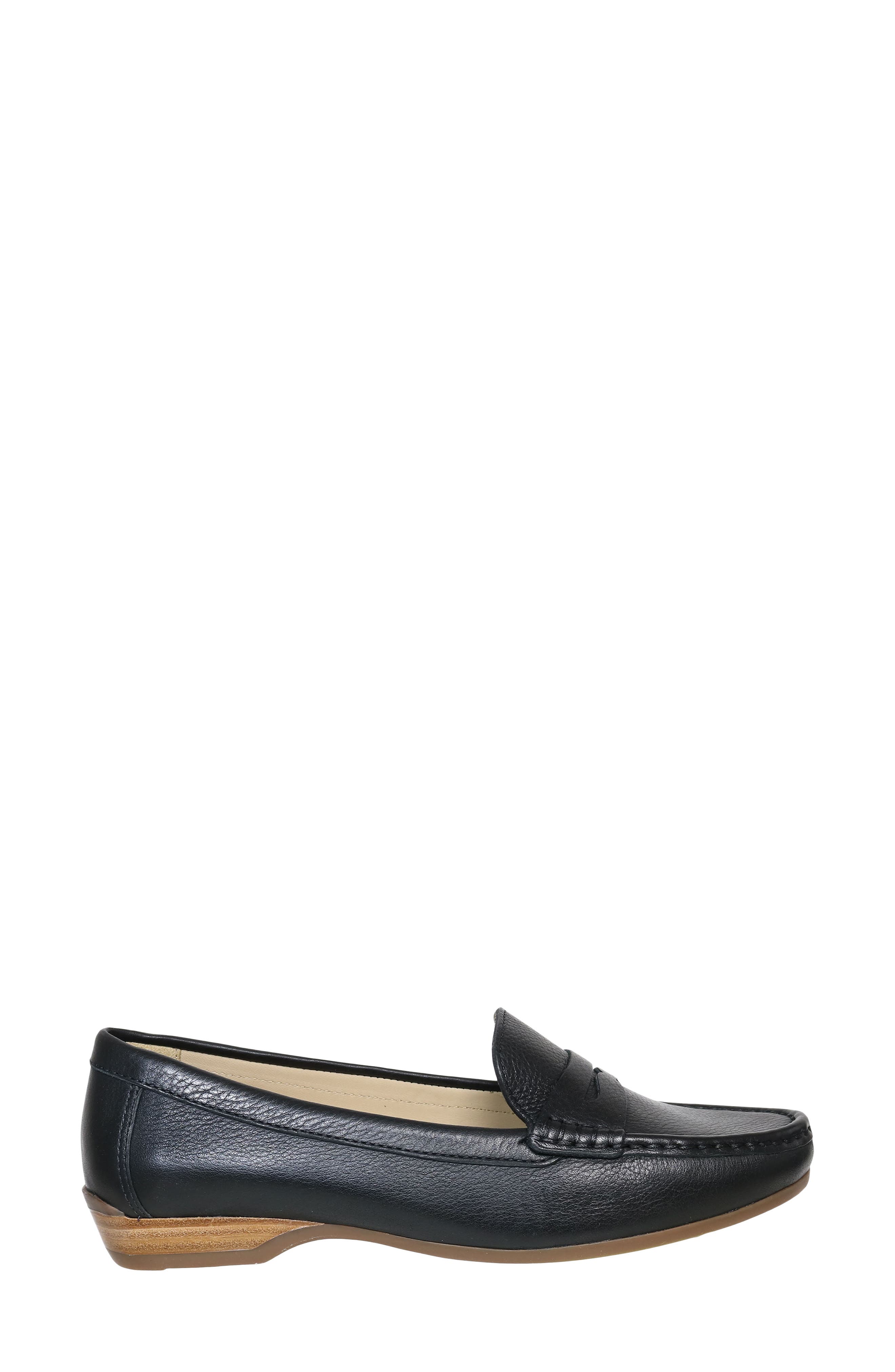 David Tate Freetime Penny Loafer, Alternate, color, Black