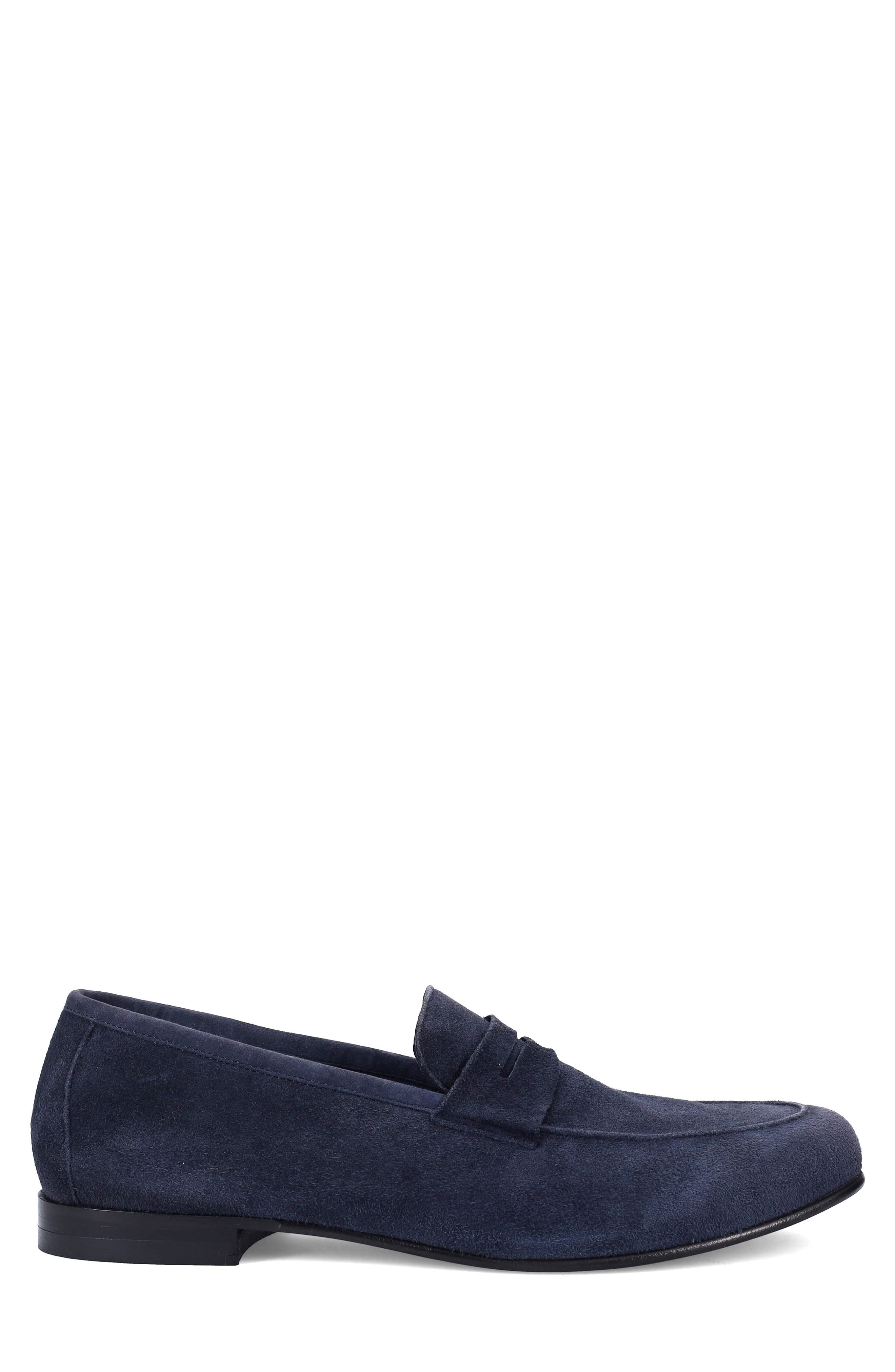 Kenneth Water Resistant Loafer, Alternate, color, NAVY