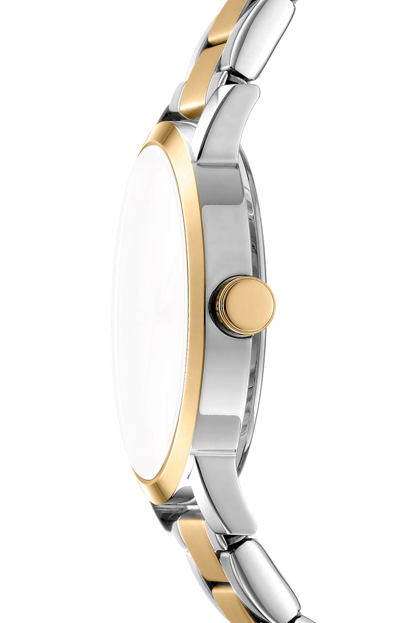 DKNY Two-Tone Bracelet Watch, 34mm (Women) | Nordstromrack