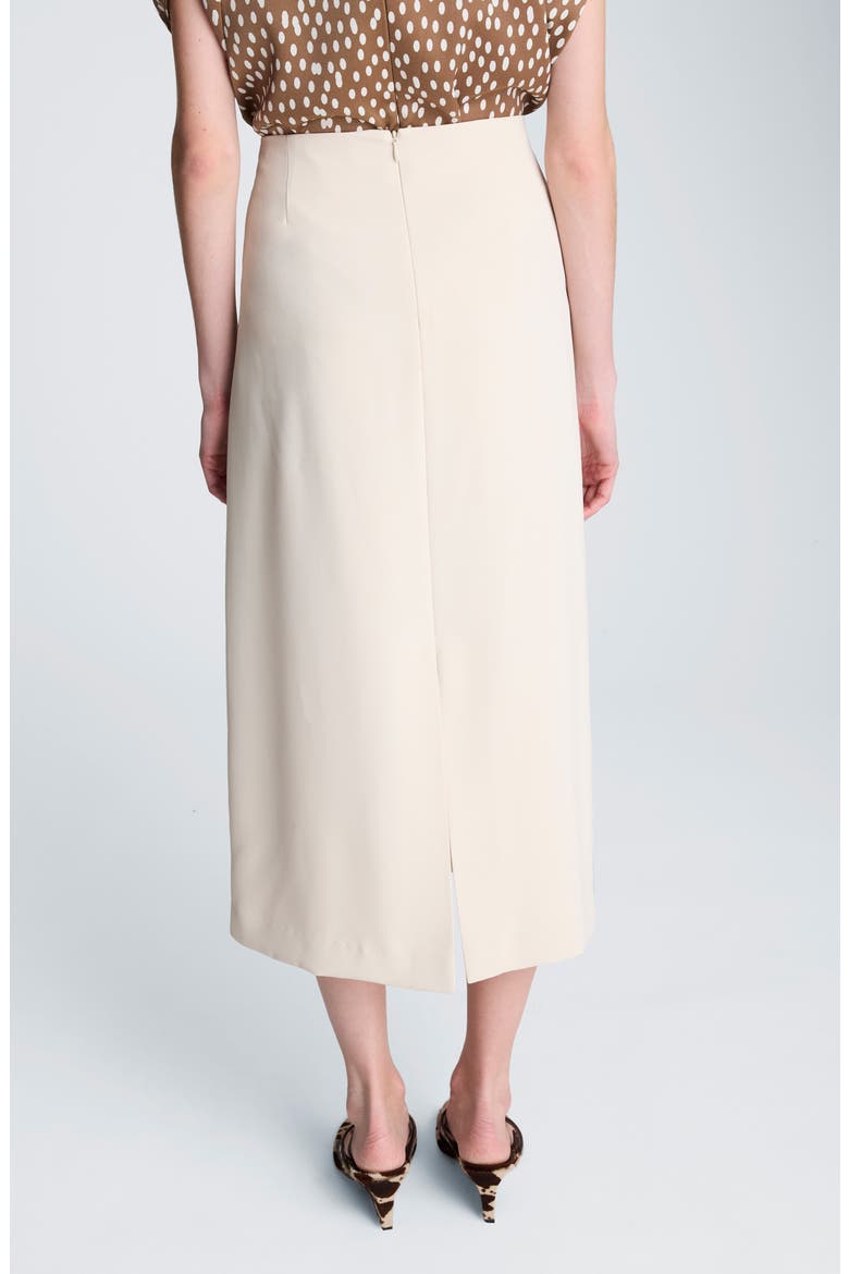 Slit Midi Skirt, Alternate, color, OYSTER