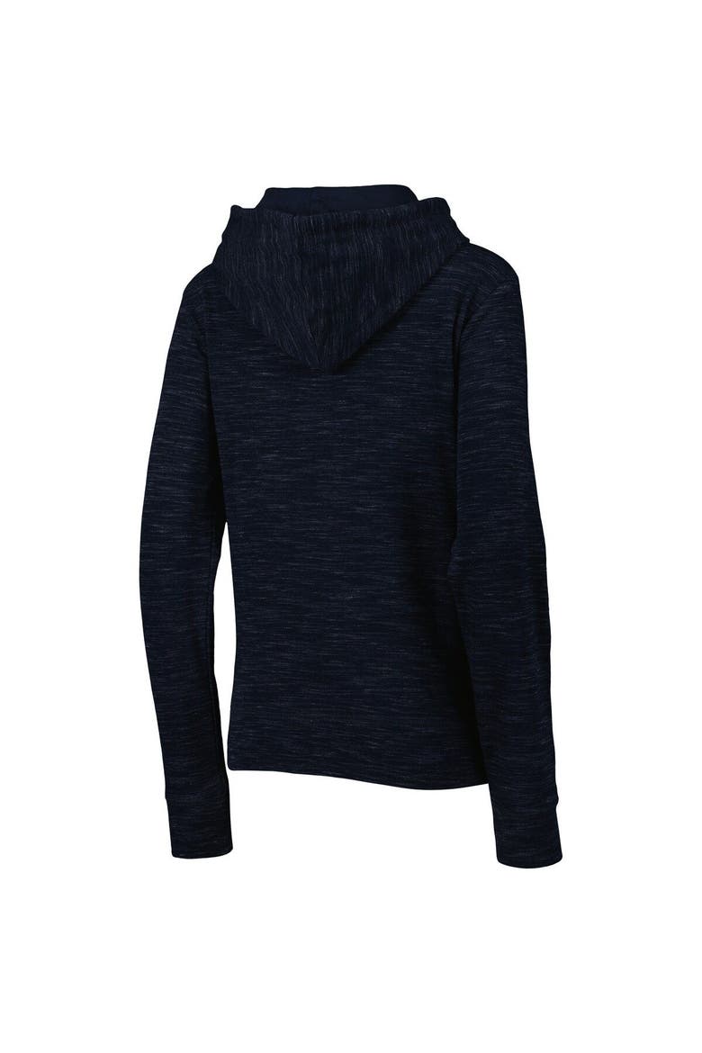 Women's New Era Navy Tennessee Titans Reverse Full-Zip Hoodie, Alternate, color, Navy