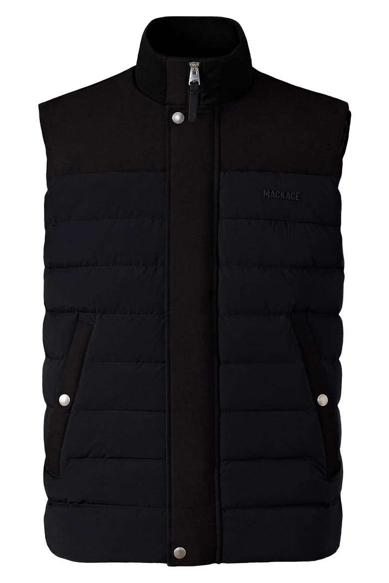 Brody Quilted Vest, Alternate, color, BLACK