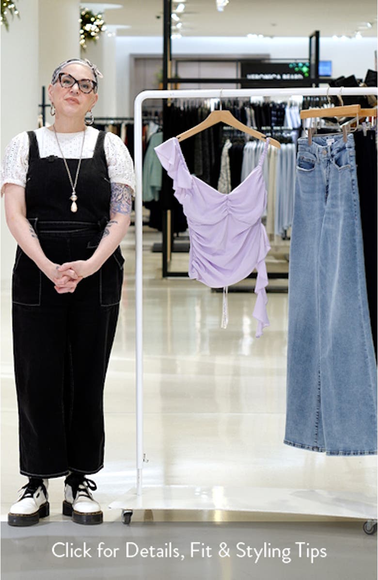 Asymmetric Ruffle Tank, sales video thumbnail