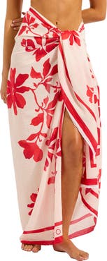 Seafolly Mayflower Cotton Cover-Up Sarong