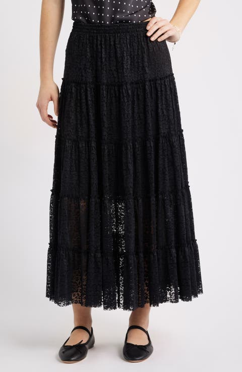 Lace Maxi Skirt