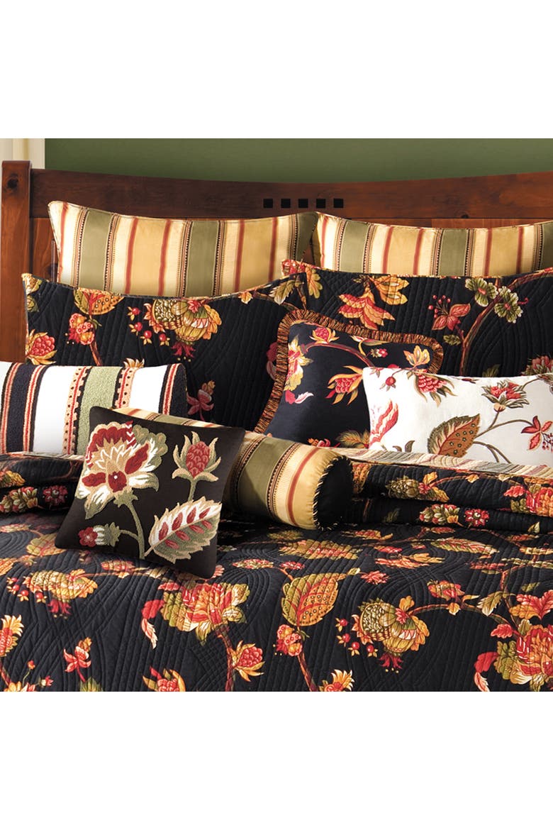 Kingston Twin Quilt, Alternate, color, Black