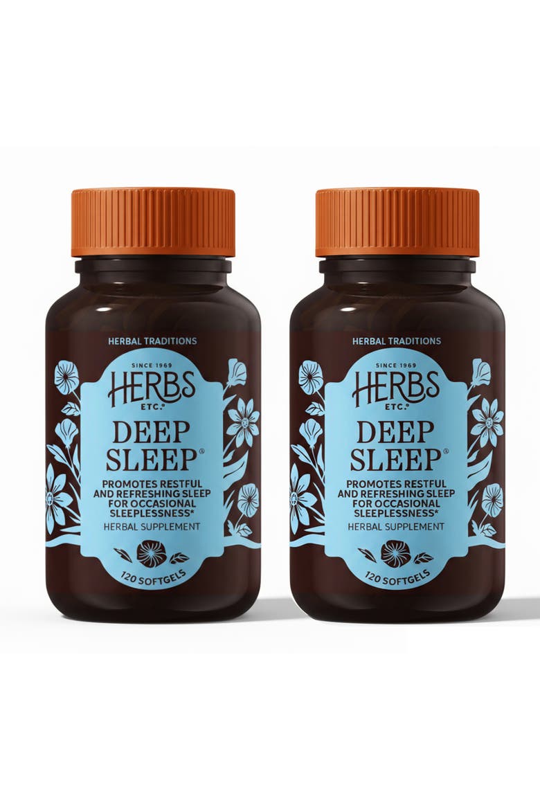 Deep Sleep Herbal Sleep Support Softgels, 120 Count, Main, color, No Color