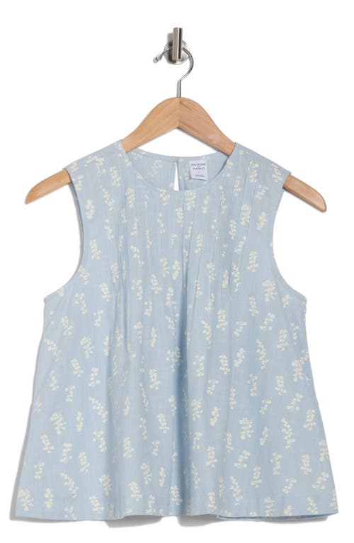 Shop Melrose And Market Pintuck Sleeveless Top