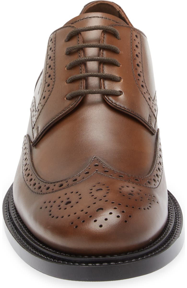 Tod's Brogued Wingtip Derby, Alternate, color,