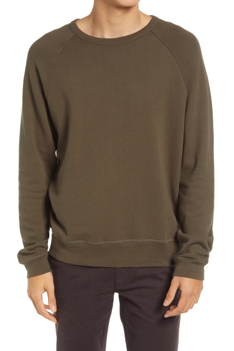 Jake 3444 Crewneck Sweatshirt, Main, color, ARMY