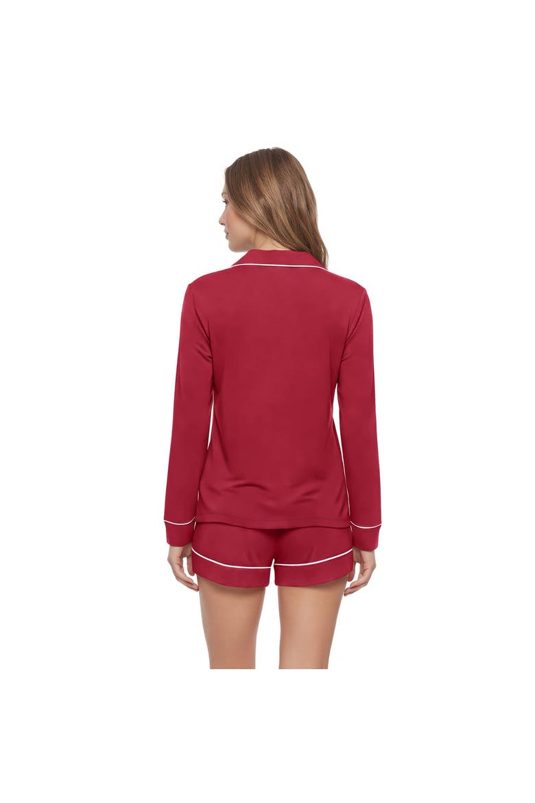 Women's Concepts Sport  Crimson Alabama Crimson Tide Plus Size Concepts Pajama Set, Alternate, color, Crimson