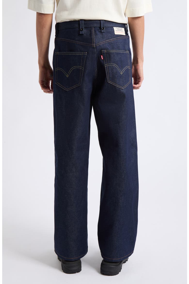 x Levi's® Gender Inclusive Wide Leg Belted Jeans, Alternate, color, INDIGO
