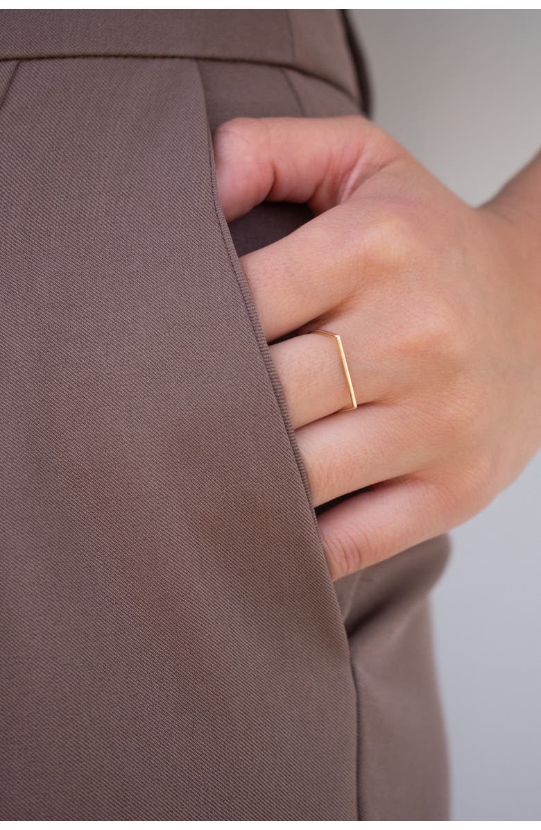 Set & Stones Bordeaux 14k Gold Ring, Alternate, color, Yellow Gold / Size 7