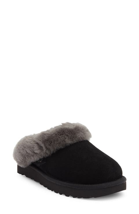 Clugette Genuine Shearling Clog