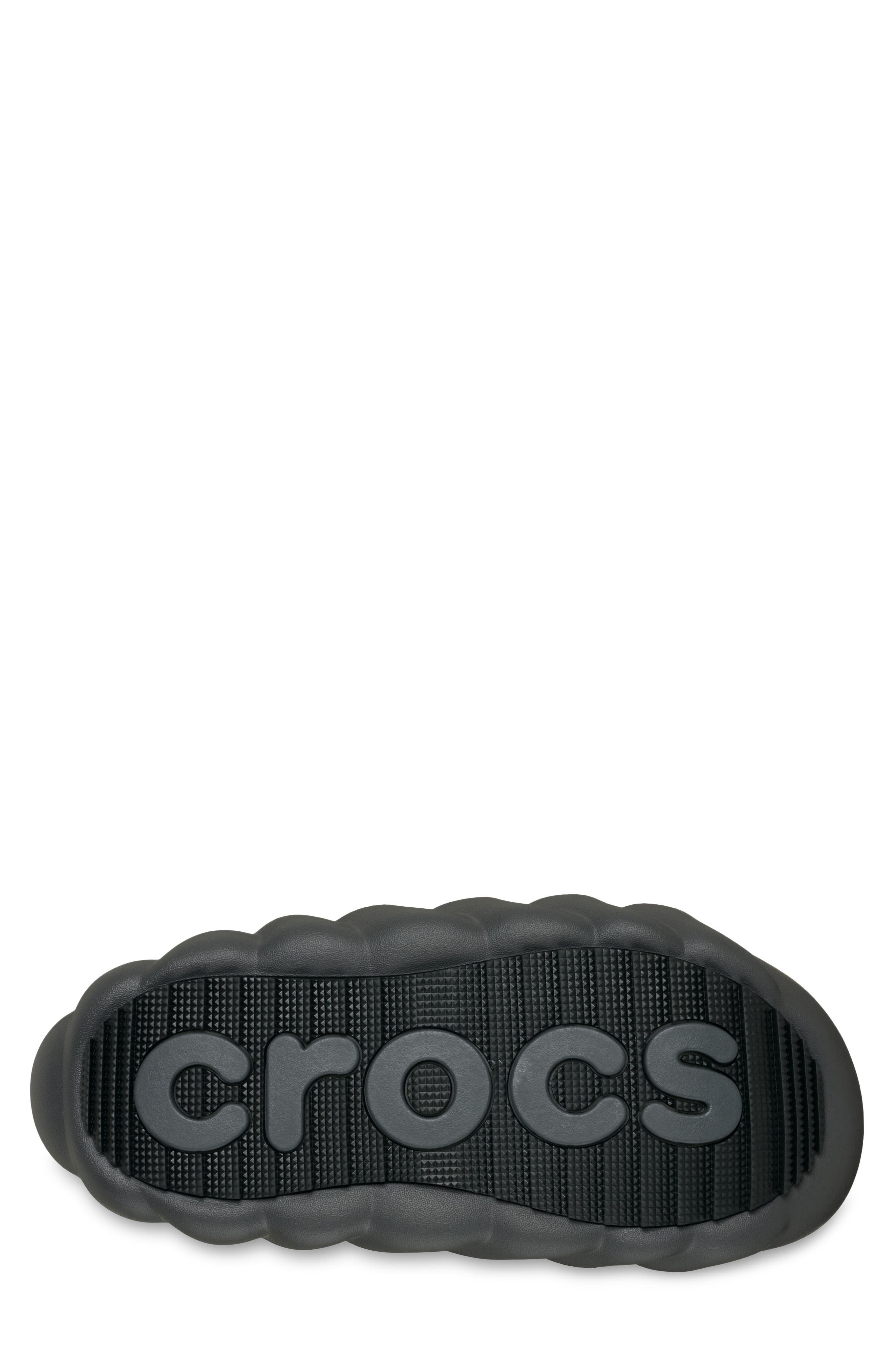 CROCS Overpuff Shorty Clog, Alternate, color, Black