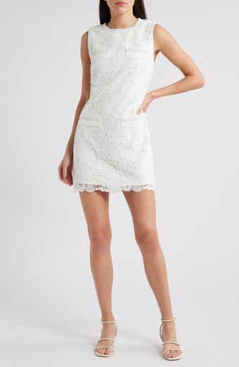 Milly Garden Lace Sleeveless Minidress