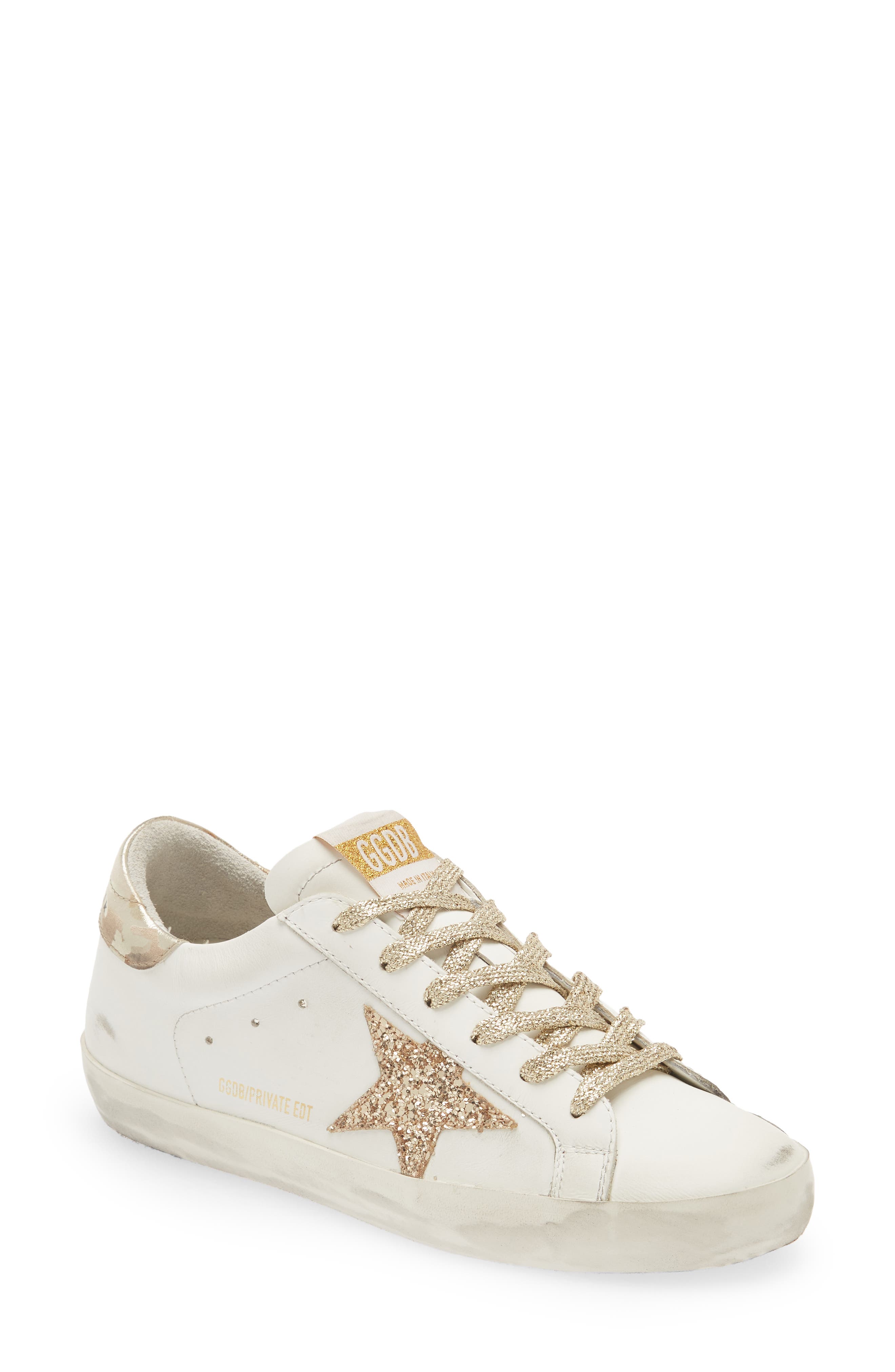 Golden Goose Super-Star Low Top Sneaker, Main, color, 