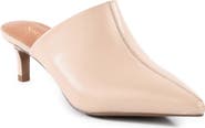 Seychelles Obsession Pointed Toe Kitten Heel Mule