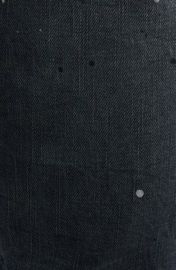 Reflective Paint Rip & Repair Jeans