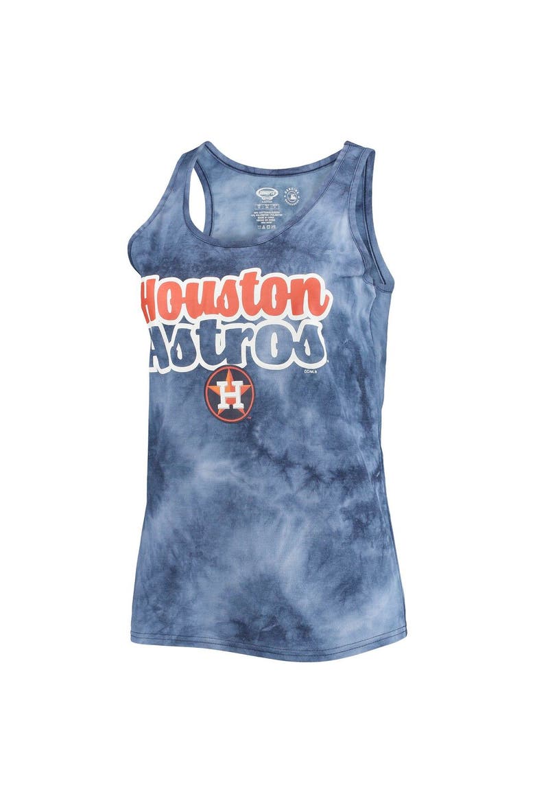 Women's Concepts Sport Navy Houston Astros Billboard Racerback Tank Top & Shorts Set, Alternate, color, Navy