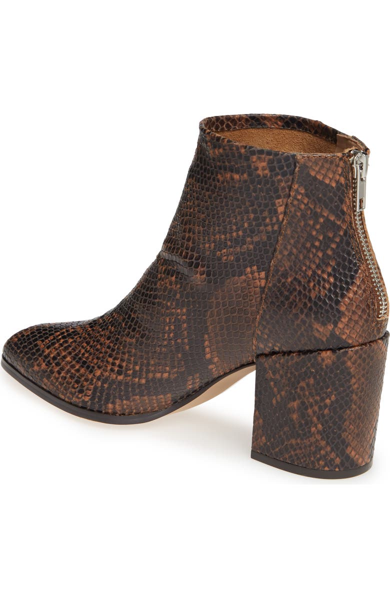 Steve Madden Jillian Bootie, Alternate, color, Brown Snake Print