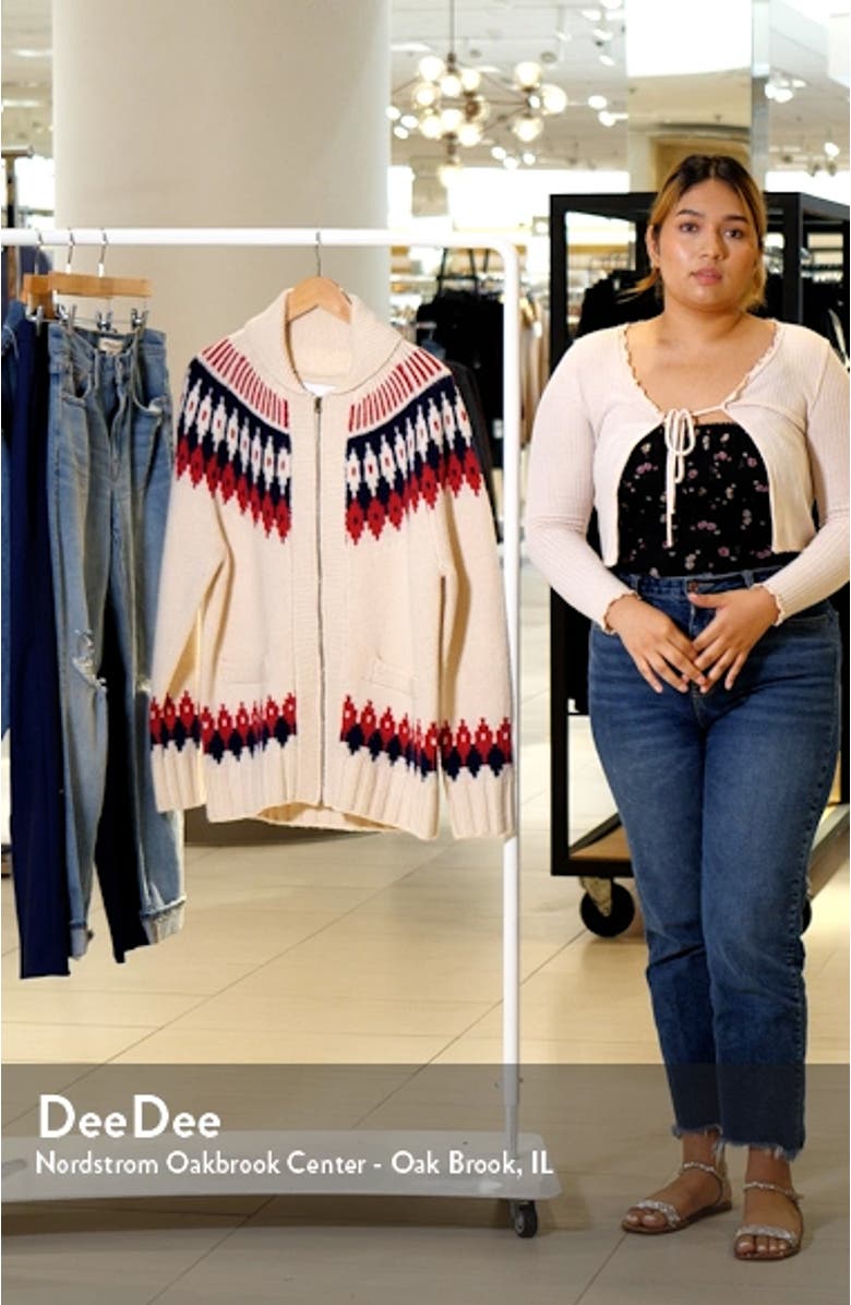 '50s Zip Cardigan, sales video thumbnail