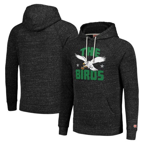 Unisex Homage  Charcoal Philadelphia Eagles Hyperlocal Raglan Pullover Hoodie