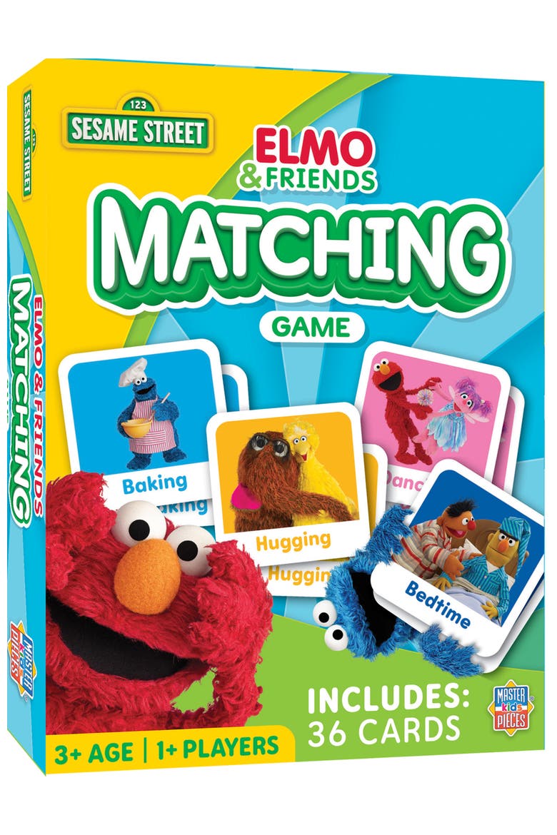 Sesame Street Elmo Matching Game, Main, color, Multicolor