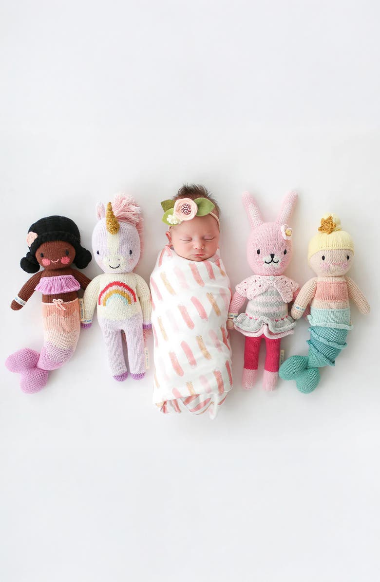 cuddle+kind Little Zoe the Unicorn Stuffed Animal, Alternate, color, Violet