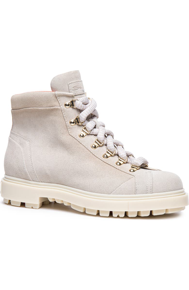 Santoni Farah Boot, Main, color, Beige