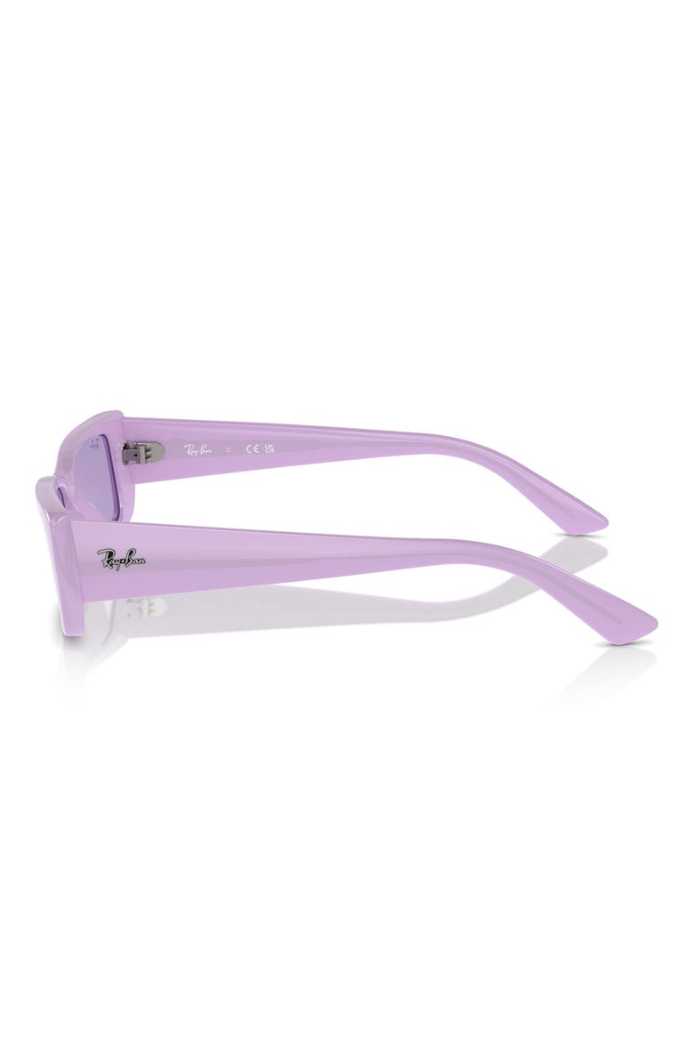 Teru 54mm Rectangle Sunglasses, Alternate, color, VIOLET