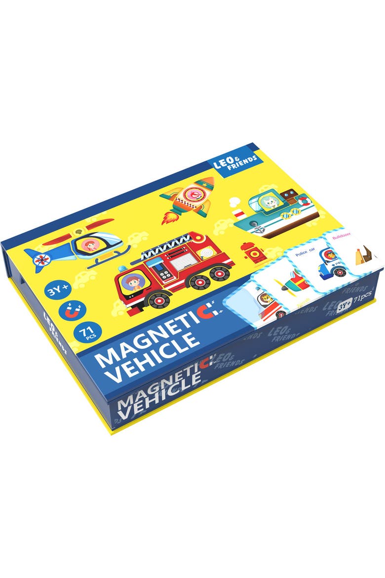 Transportation Playset, 71-Pieces, Made for Kids 3-Years-Old+, Alternate, color, Red