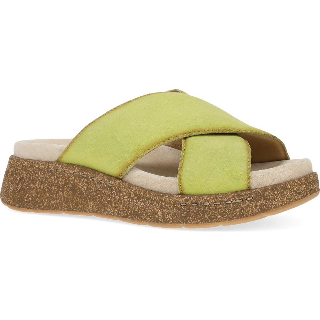 DANSKO DANSKO BRIDGET PLATFORM WEDGE SLIDE SANDAL