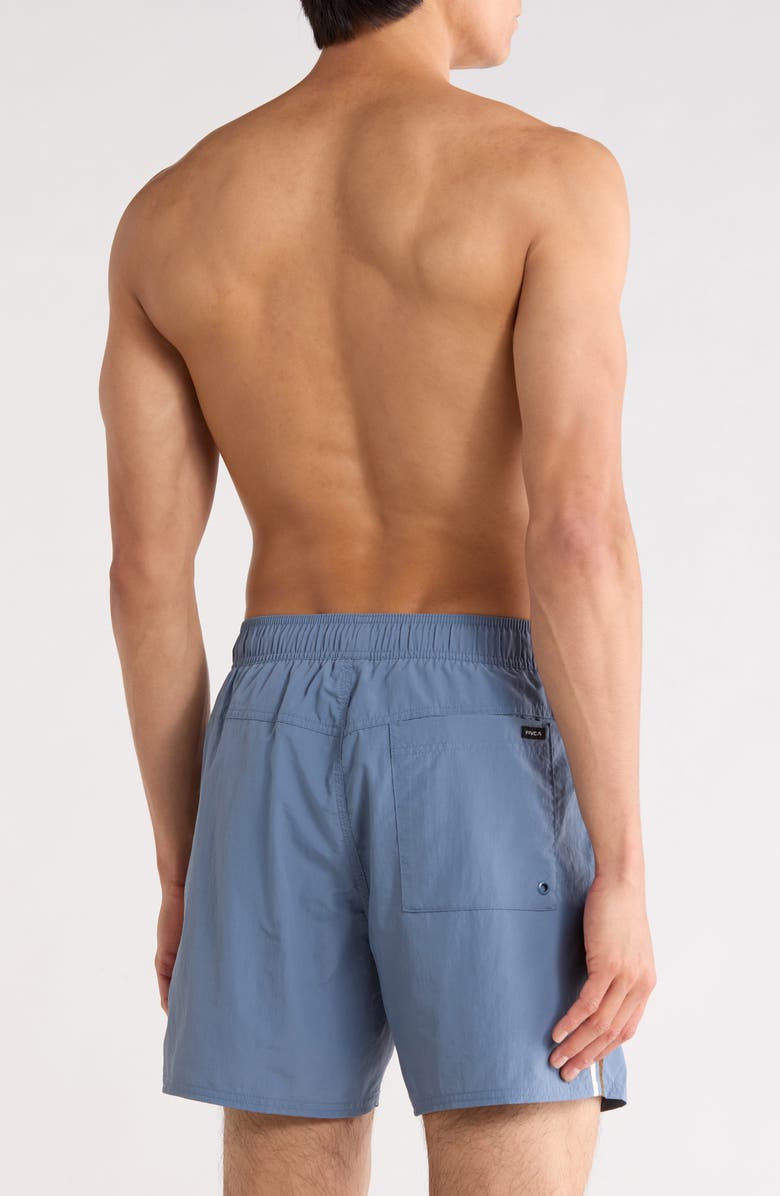 RVCA Breakout Swim Trunks, Alternate, color, Vintage Navy