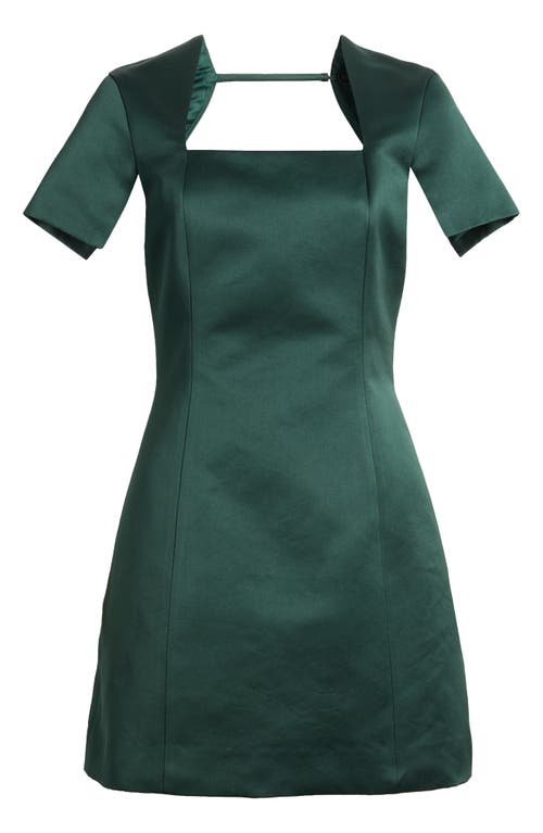 CULT GAIA CULT GAIA LISA OPEN BACK SHORT SLEEVE MINIDRESS 
