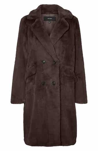 VERO MODA Suielly Faux Fur Coat