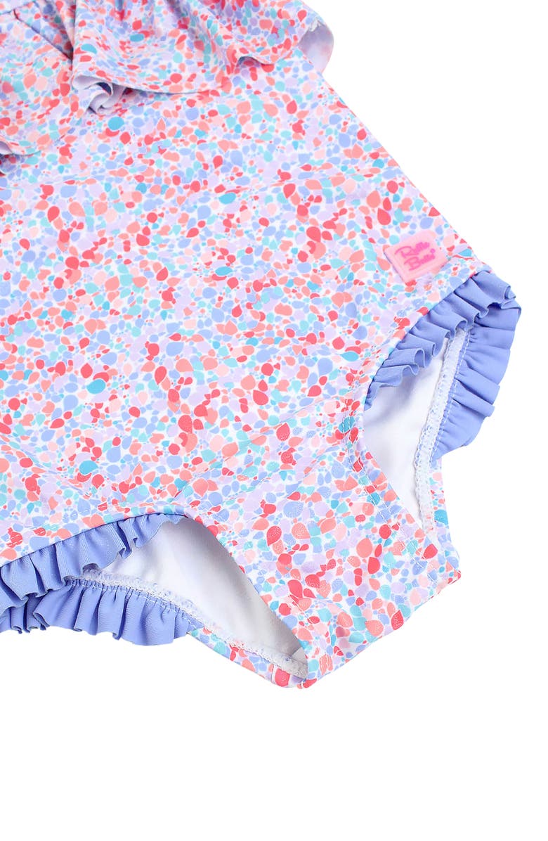 RuffleButts Kids' Sparkle Shimmer One-Piece Swimsuit, Alternate, color,