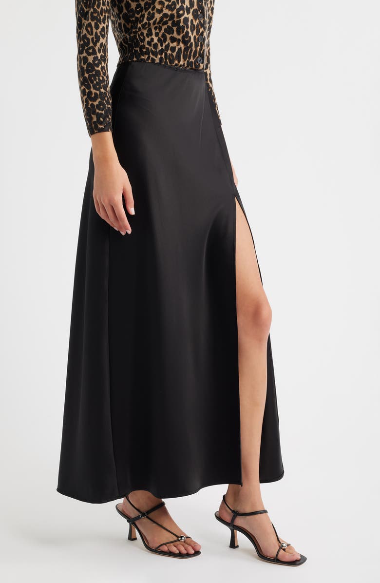 Layla Satin Maxi Skirt
