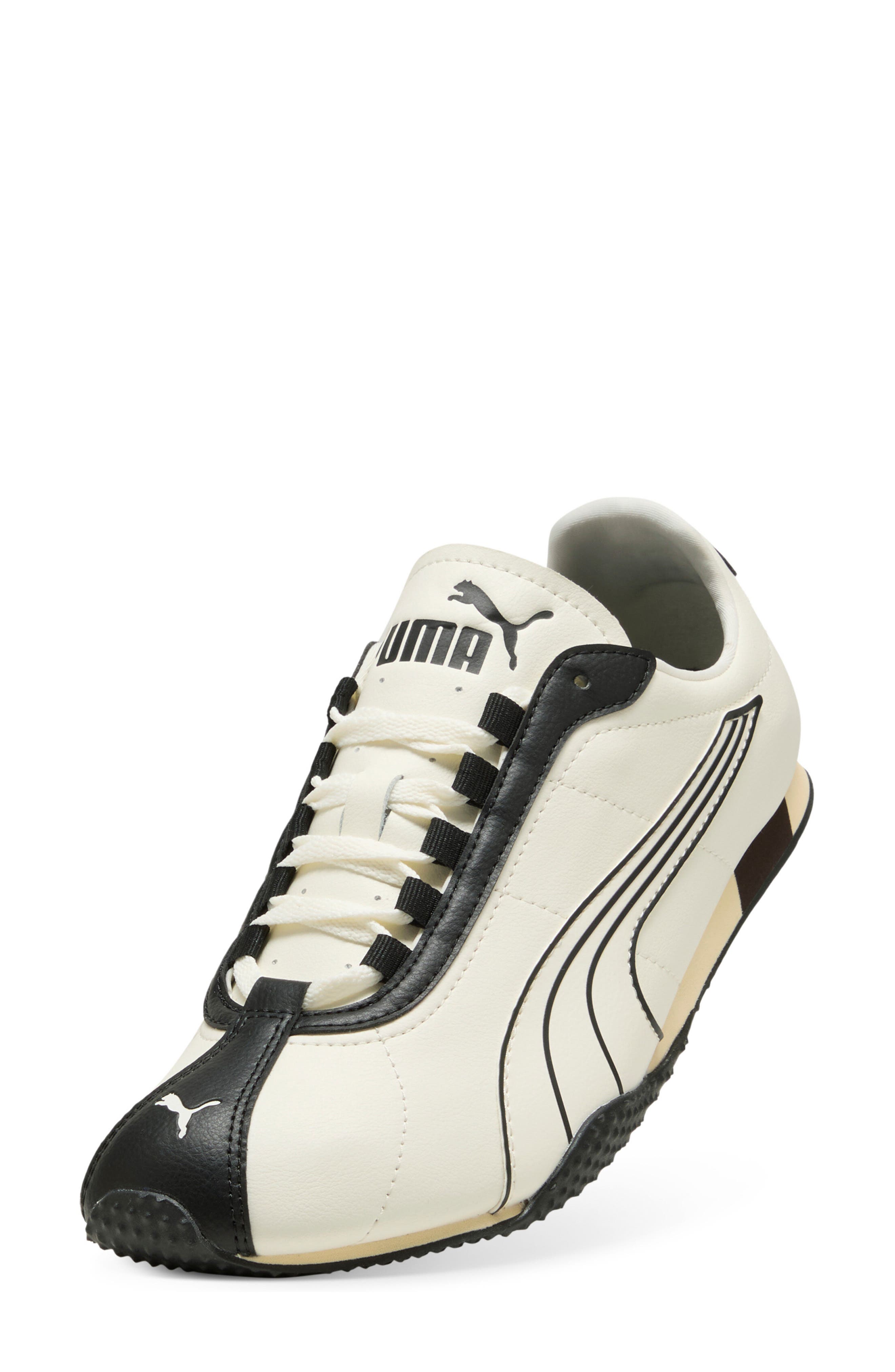 H-Street LEA Sneaker, Alternate, color, WARM WHITE/ PUMA BLACK