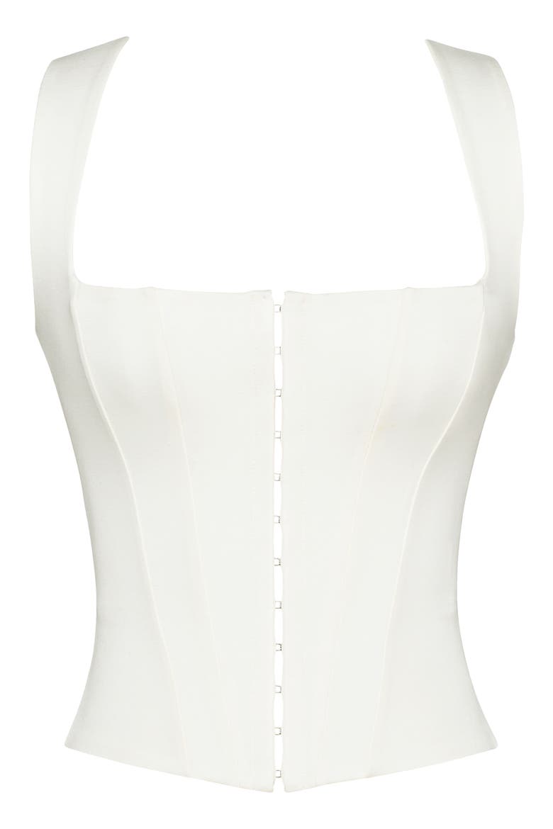 The Balconette Corset Top, Alternate, color, IVORY