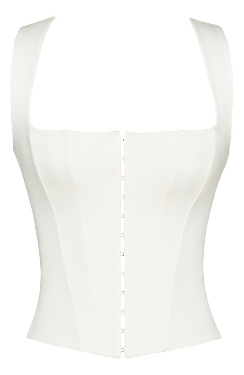 HOUSE OF CB The Balconette Corset Top, Alternate, color, Ivory