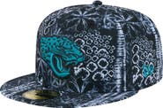 New Era Men's New Era Black Jacksonville Jaguars Shibori 59FIFTY Fitted Hat