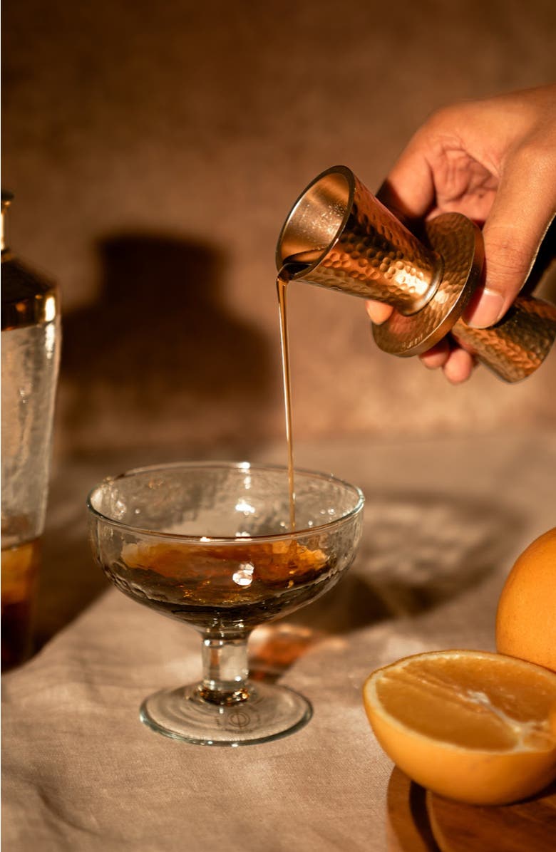 The Collective Home Pebbled Jigger, Alternate, color, Gold